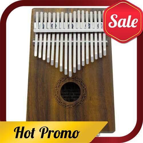 17-key EQ Thumb Piano Kalimba Mbira Sanza Solid Acacia (Eq)