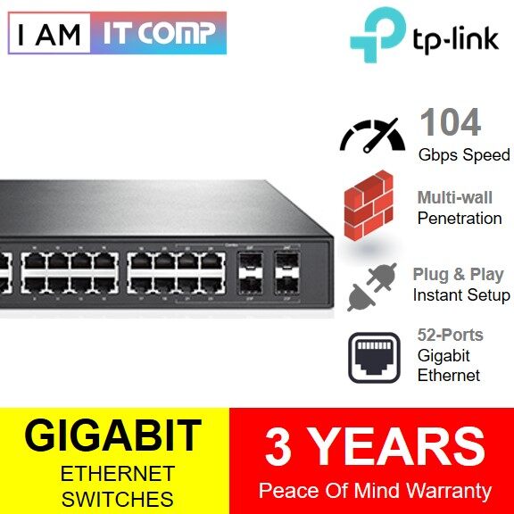 TP 2024 Link TL-SG2424P 24 port Gigabit Smart PoE Switch