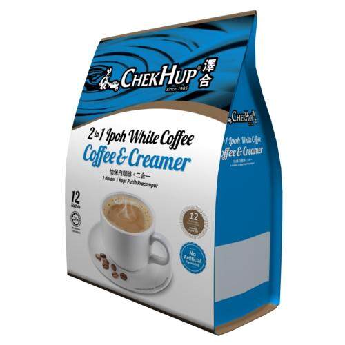 Chek Hup 2 in 1 Ipoh White Coffee & Creamer 30g x 12s [Bundle of 2]