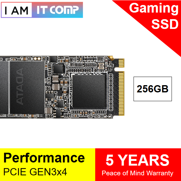 ADATA XPG SX6000 Pro NVMe PCIe M.2 2280 SSD 256GB