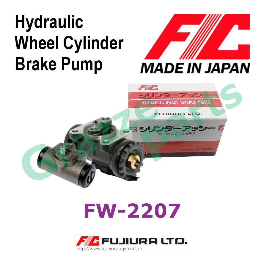 FIC Made in Japan Brake Pump Wheel Cylinder Rear FW2207 for Nissan Cabstar F22 - 5/8"