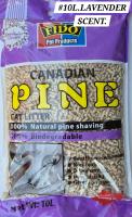 FIDO Pine Wood Carbon / Lavender Litter Animal Bedding for Pet Cat Rabbit Hamster Bird 6kg 10Litre [Pinewood]