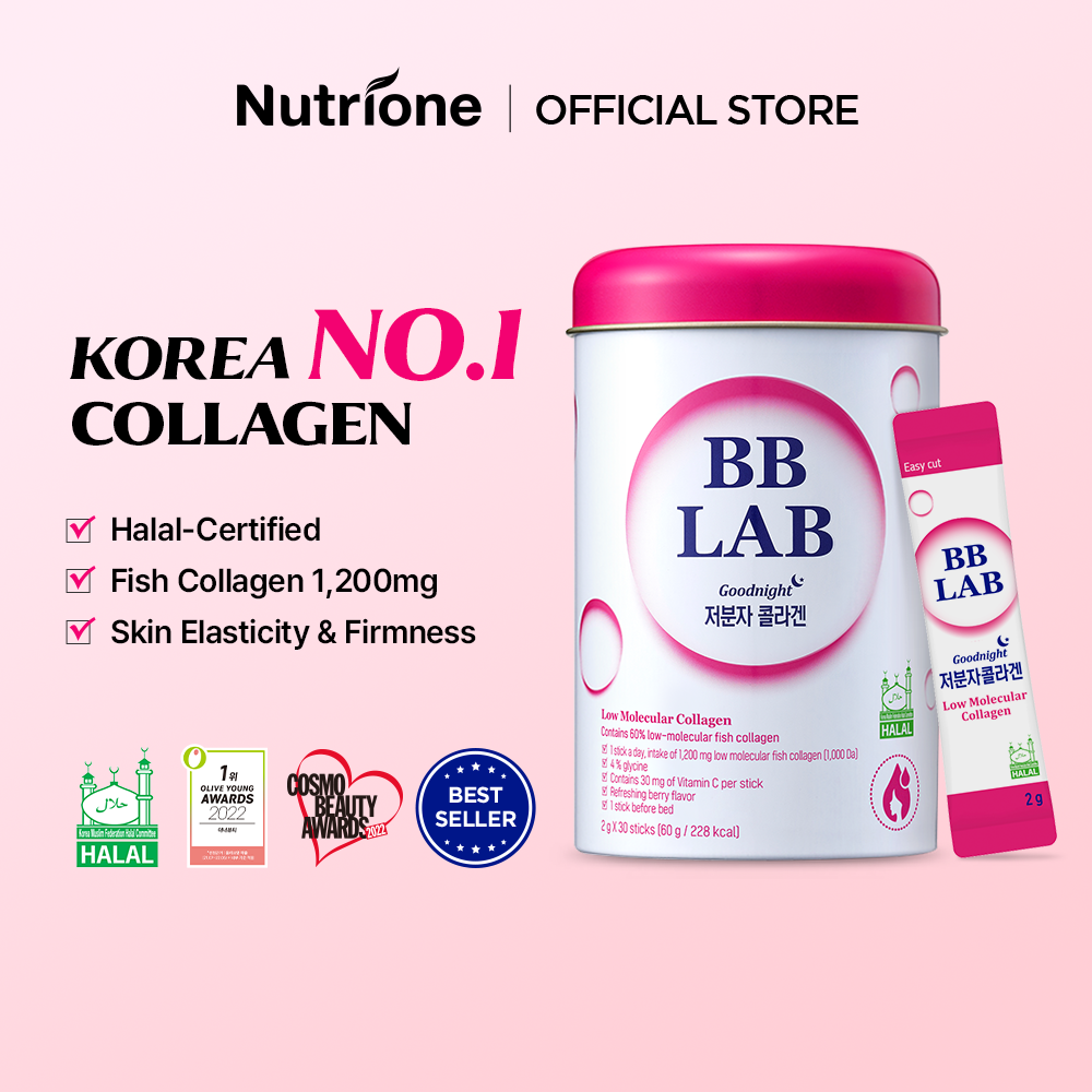NUTRIONE BB LAB HALAL Good Night Collagen (2g x 30 sticks)