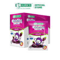 HURIXS Glukusking - Grape - Serbuk Glukosa (Ekstrak Elderberry & Vitamin C)