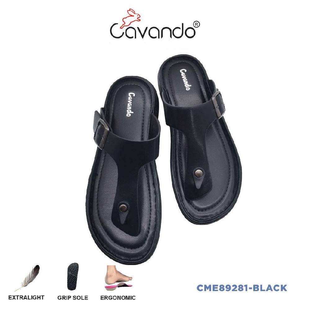 Cavando Men's Slipper CME89281 Black