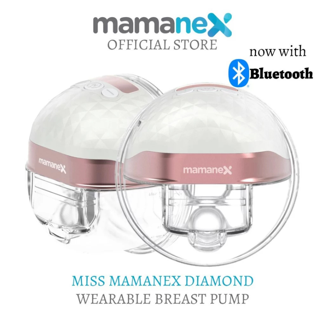 Mamanex: Miss Mamanex Diamond Bluetooth Wearable Handsfree Breast Pump