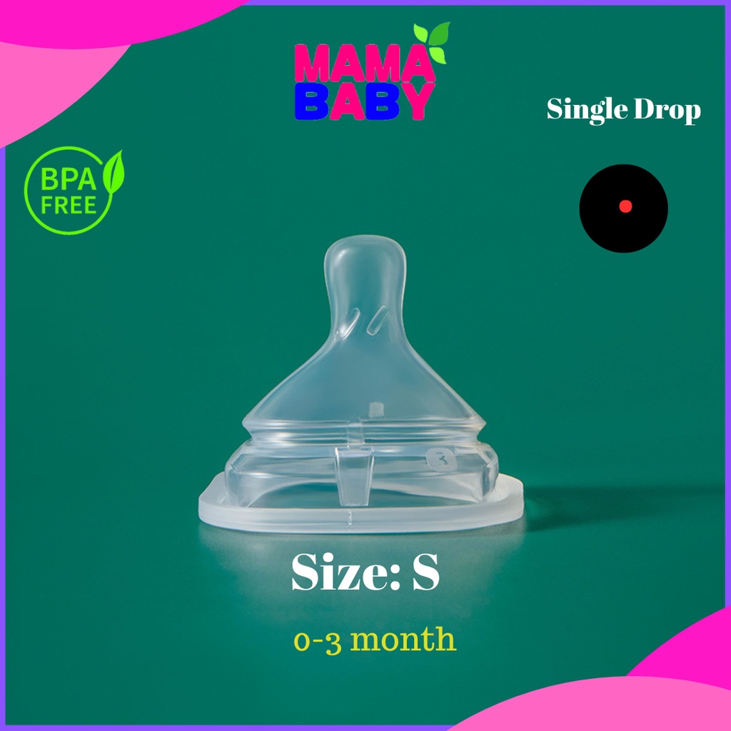 Puting susu Hegen Replacement Teat Puting Hagen nipple Hegen Replacement Bottle teat straw hagen bottle baby hegen nipple