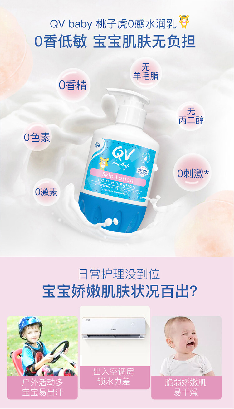 qv baby skin lotion