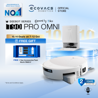 [BEST SELLING] ECOVACS DEEBOT T90 Pro Omni Floor Washing Robot Vacuum| 30000PA | Ozmo Roller™ Mop 3.0 | PowerBoost Charging | ZeroTangle 4.0 Brush |  75°CHot Wash & Hot Air Drying | TruEdge Cleaning | TruePass 4cm Climb