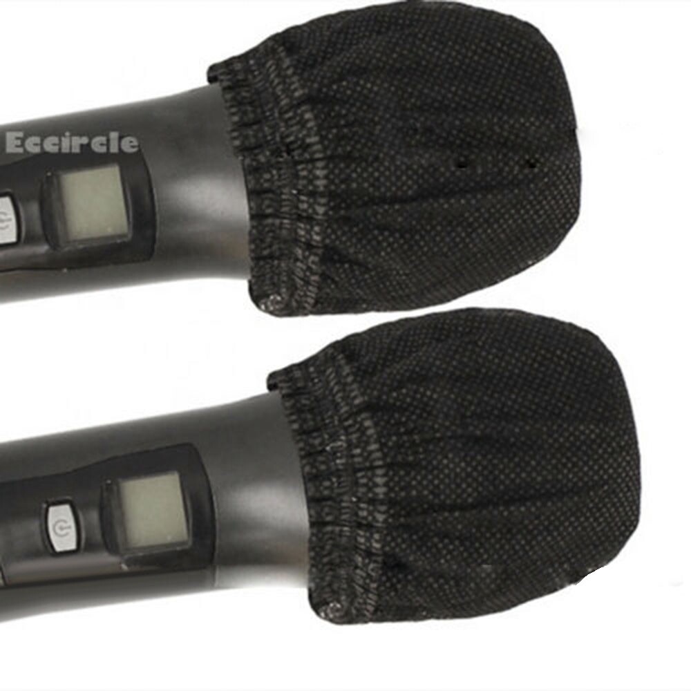 100 cái/bộ bọc micro vệ sinh dùng một lần bọc micro dùng một lần loại bỏ mùi tất micro micro micro