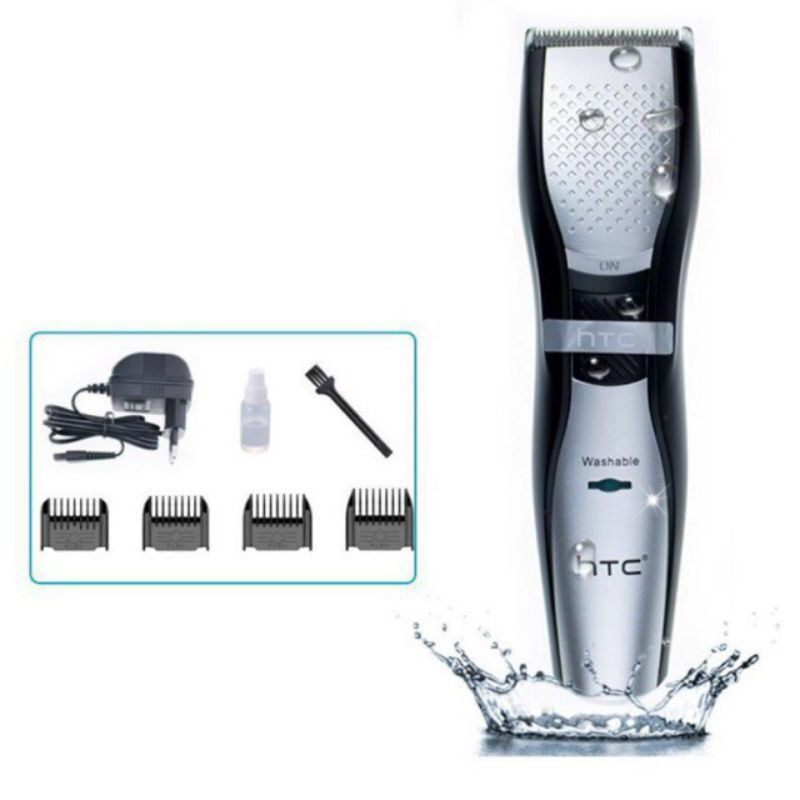 [ReadyStock] ORIGINAL HTC AT-729 RECHARGEABLE HIGH QUALITY HAIR TRIMMER HAIR CUTTER HAIR STYLE RAMBUT GUNTING