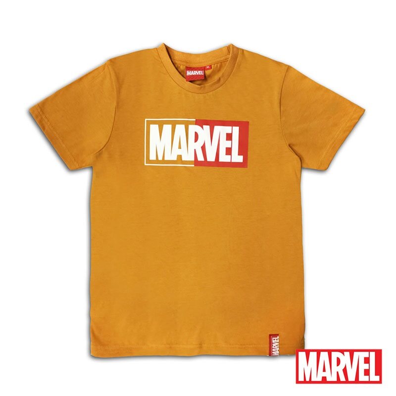 MARVEL Genuine Kids Avengers T Shirt Yellow VIM20687K