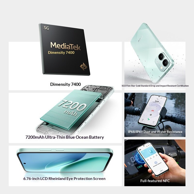 VIVO  iQOO Z11 series 5G Smartphones Dimensity 8500 / iQOO