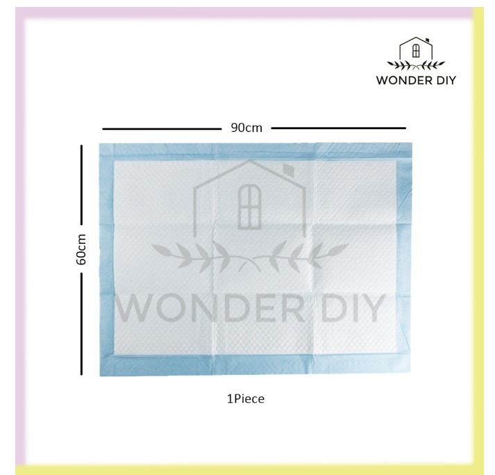 1Pc Disposable Underpad Breathable Changing Pad Baby Infant Bed Urine Pad Super Absorbent Pelapik Tilam Pelapit Kencing