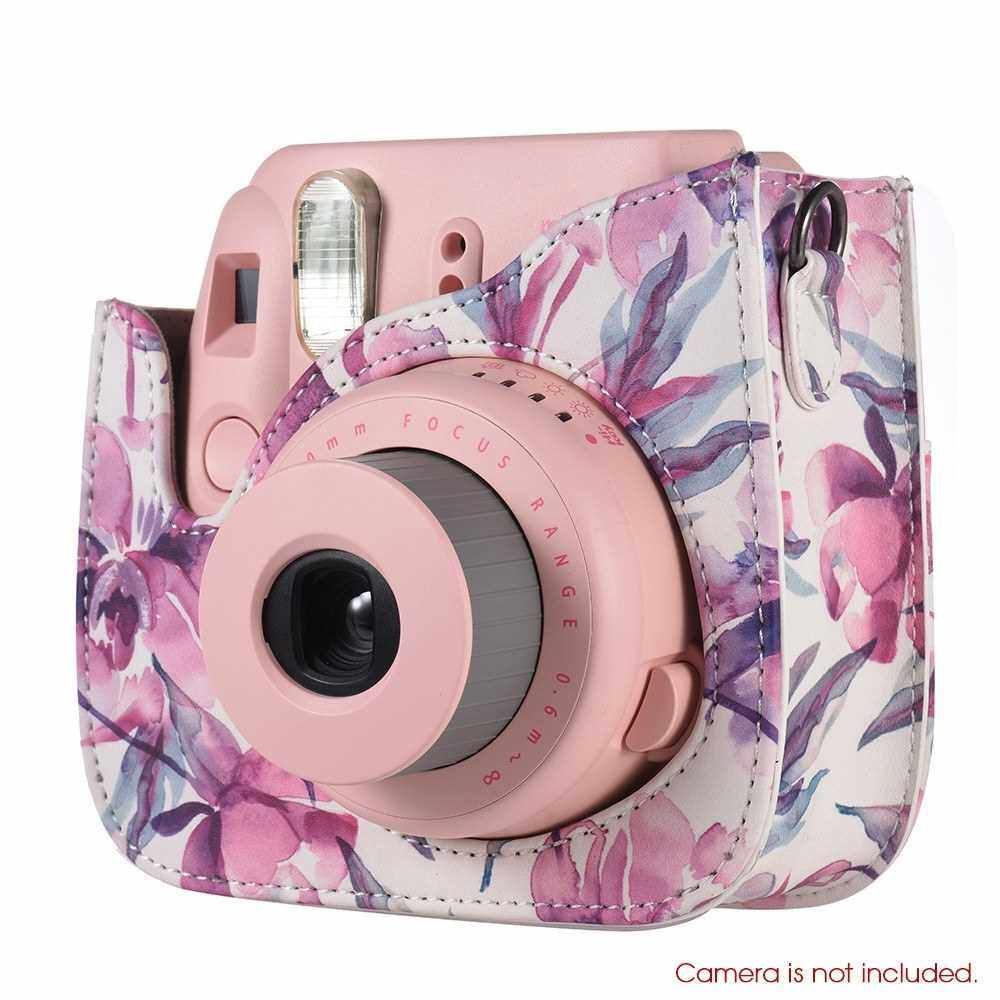 Andoer 8 in 1 Accessories Bundle for Fujifilm Instax Mini 9/8/8+/8s with Camera Case/Selfie Mirror/Filter/Album/Photo Frame/Sticker (Type 4)