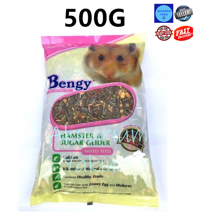 4077 Bengy Hamster & Sugar Glider Mixed Seeds 500G