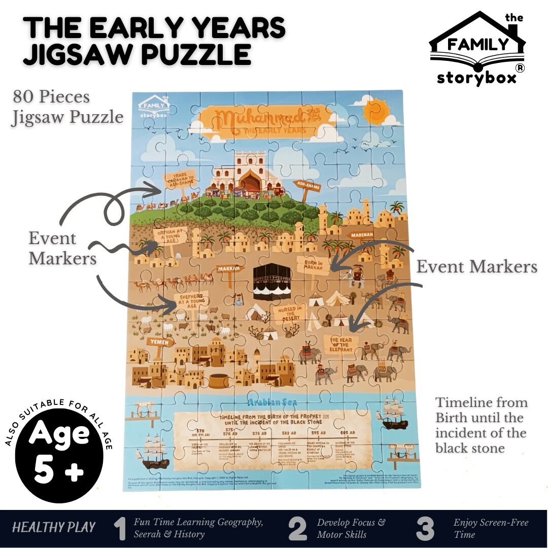 Jigsaw Puzzle Islamic Children : The Early Years Prophet Muhammad
