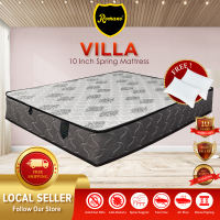 Free Shipping Romano Villa (10 Inch) Bonnel Spring Mattress / 床 / Tilam ( Single / Super Single / Queen / King )