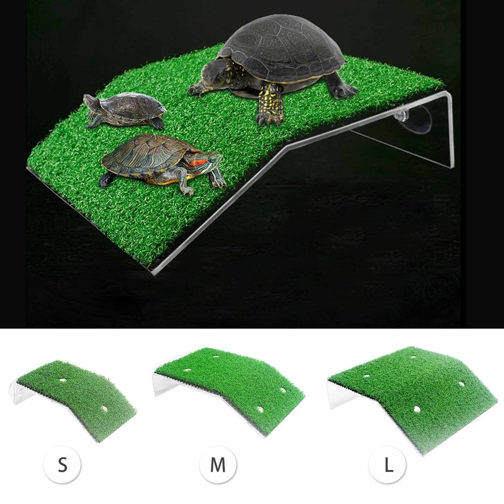 Turtle Ramp Turtle Basking Platform Tortoise Ramp Reptile Ladder ...