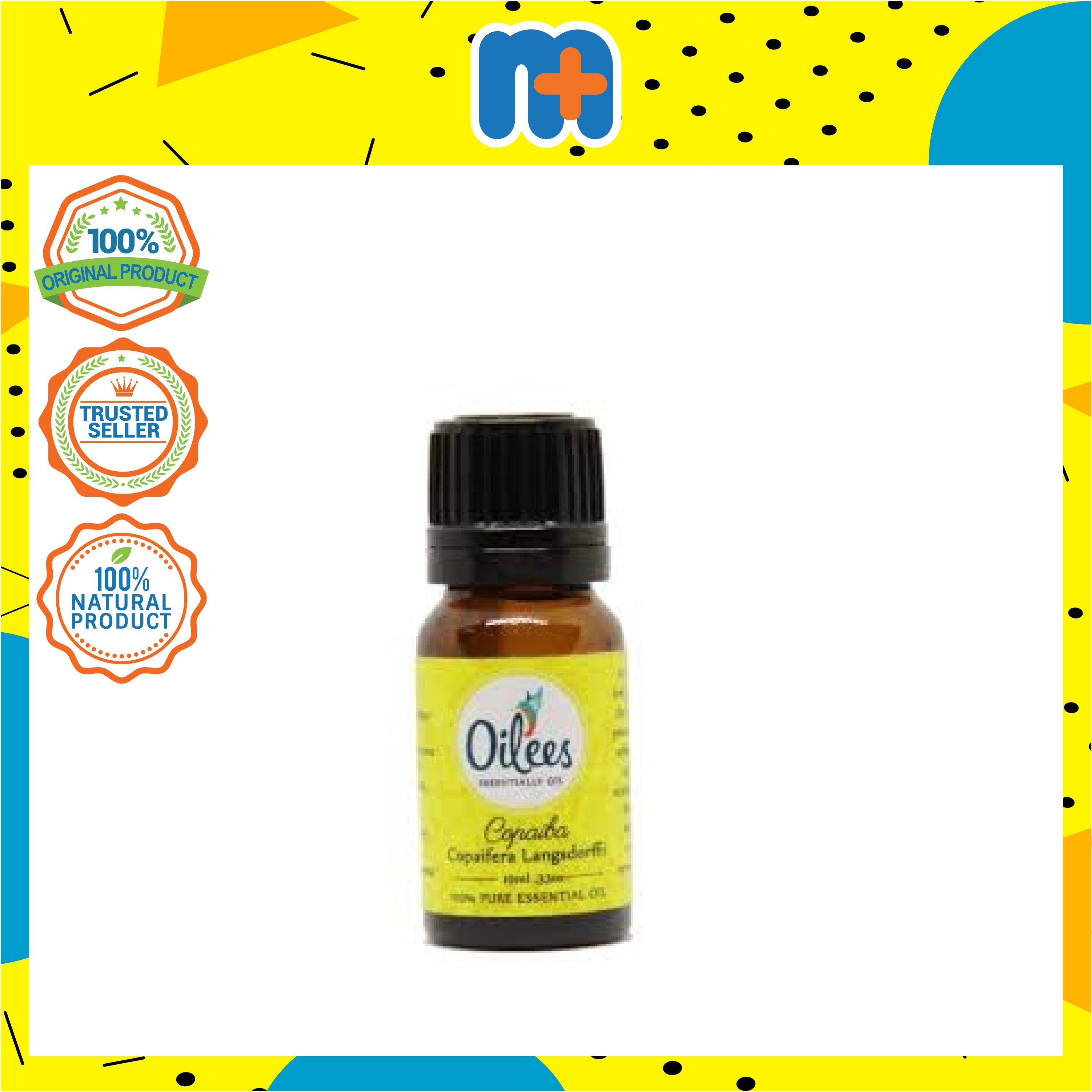 [MPLUS] Oilees Copaiba 100% Pure Essential Oils 10Ml