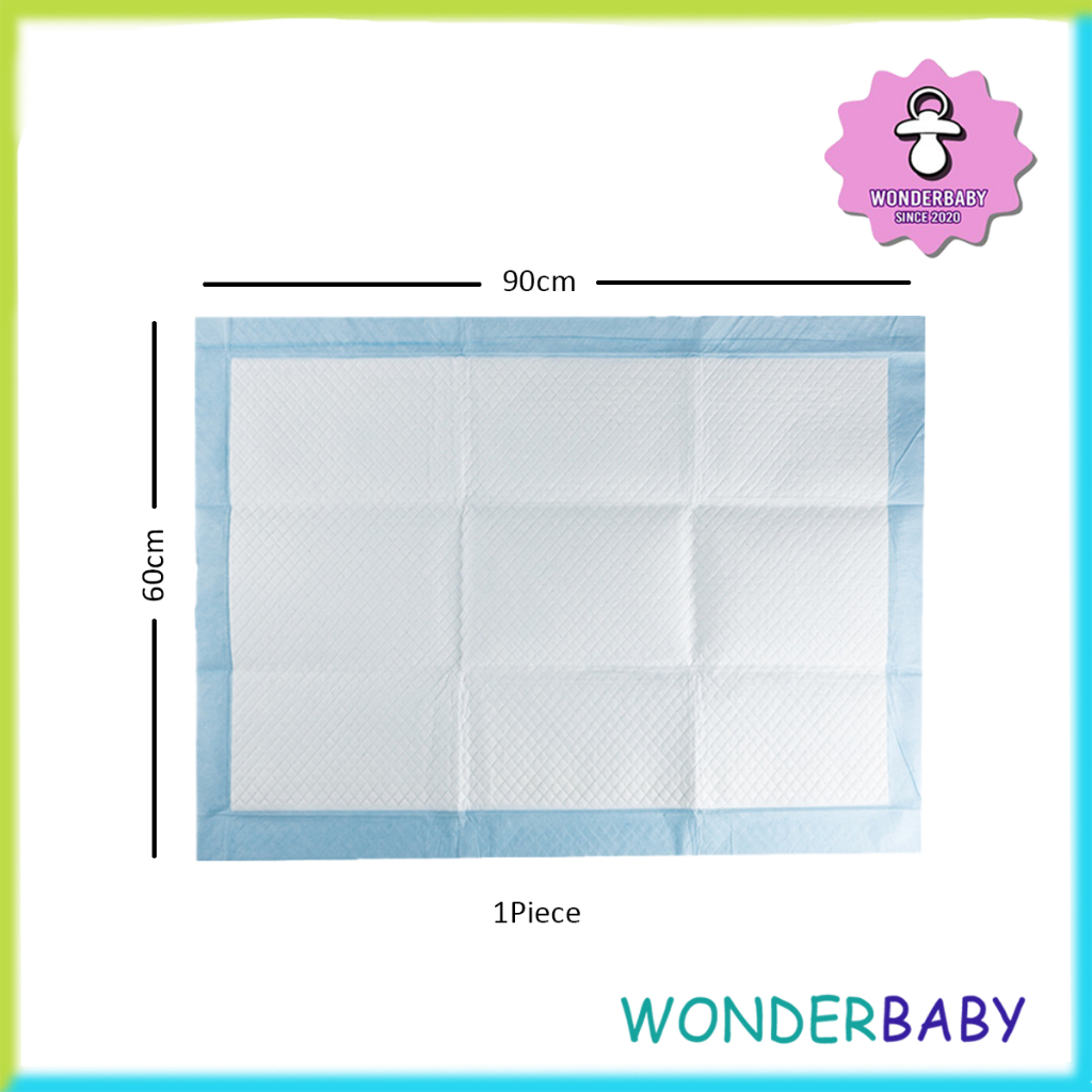 1Pc Disposable Underpad Breathable Changing Pad Baby Infant Bed Urine Pad Super Absorbent Pelapik Tilam Pelapit Kencing