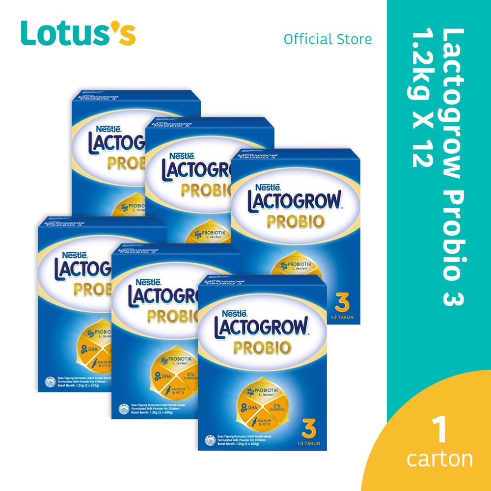 Lactogrow Probio 3 BIB 1.2kg x 6(1 Carton)