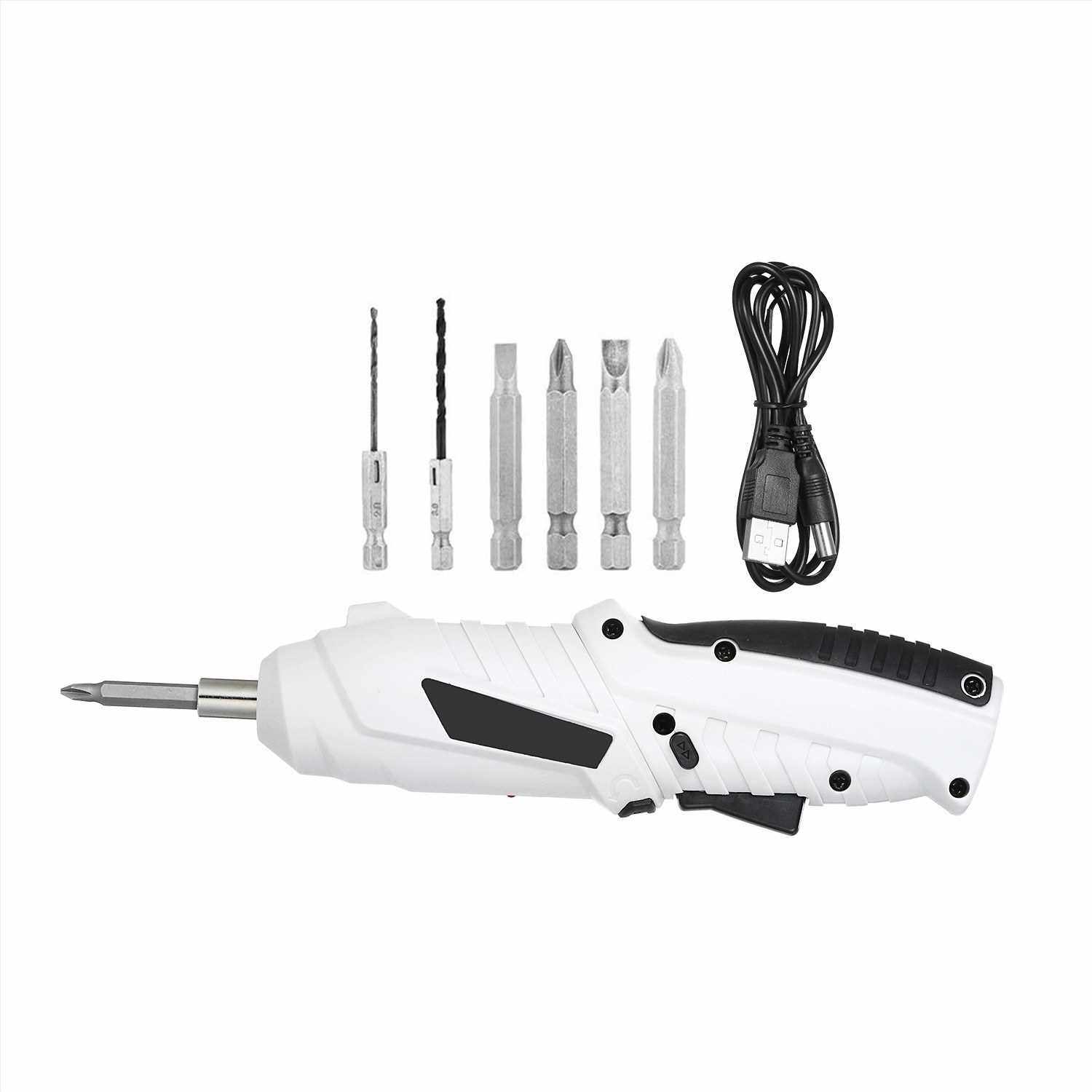 Cordless Screwdriver 1300mAh USB Rechargeable Electric Screwdriver