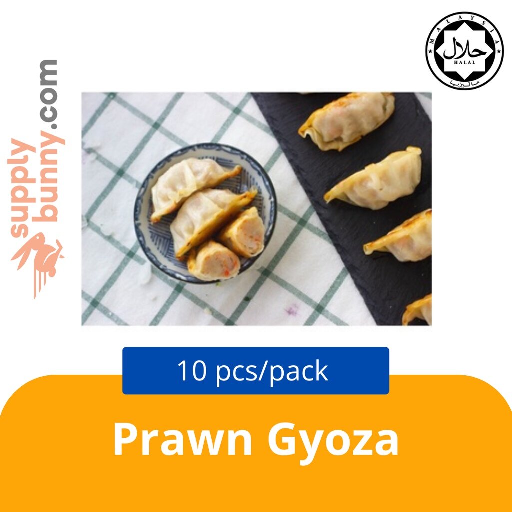 Prawn Gyoza (10pcs) 虾饺子 Lox Malaysia Frozen Prawn Gyoza Gyoza Udang