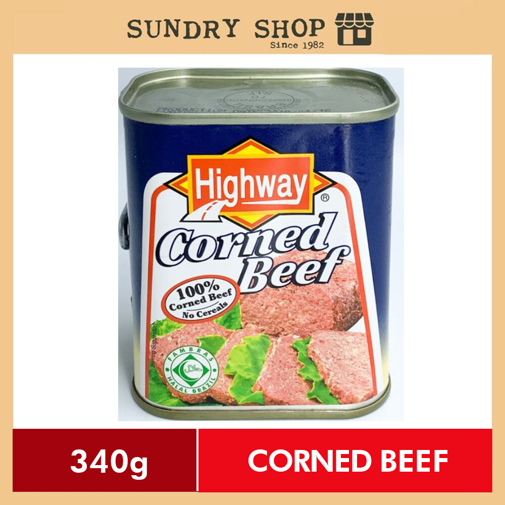 HIGHWAY CORNED BEEF | 牛肉午餐肉 340g