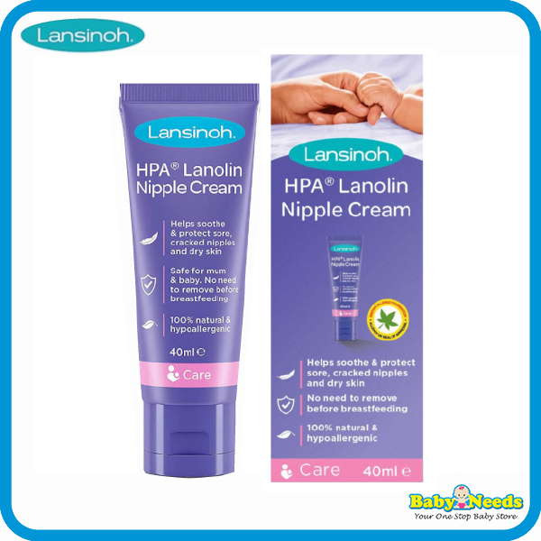 Lansinoh HPA Lanolin Nipple Cream (10ml/40ml/60ml)