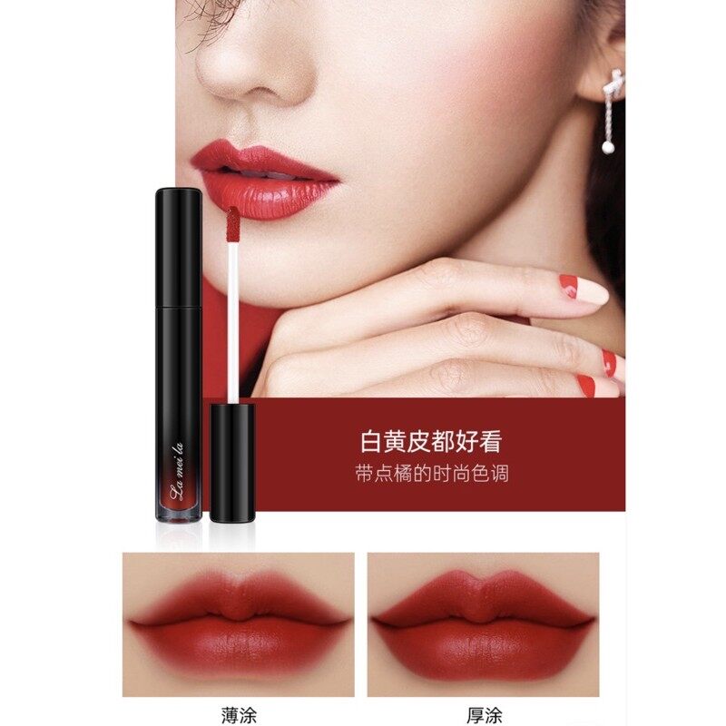 Lameila 2030 Light & Silky 6 Colours watery mistry Lipstick