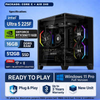 Gaming PC | Ryzen 5 / Intel i5 / i7 | RTX 3050 / 5060 Ti | 512GB / 1TB SSD | Free Setup + Free Gift + Warranty | Desktop Computer
