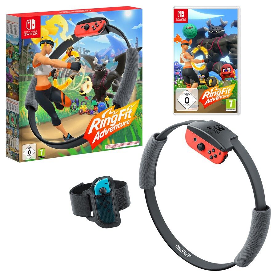 Nintendo Switch Ring Fit Ringfit Adventure - Full set with GAME (English + Chinese Version)