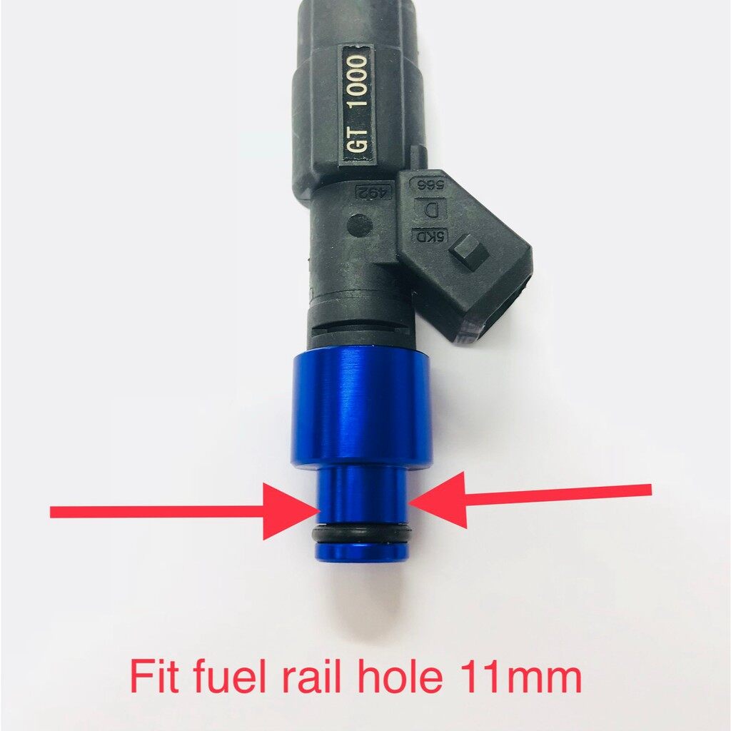 JDM Aluminium Fuel Injector Top Hat Converter Adaptor