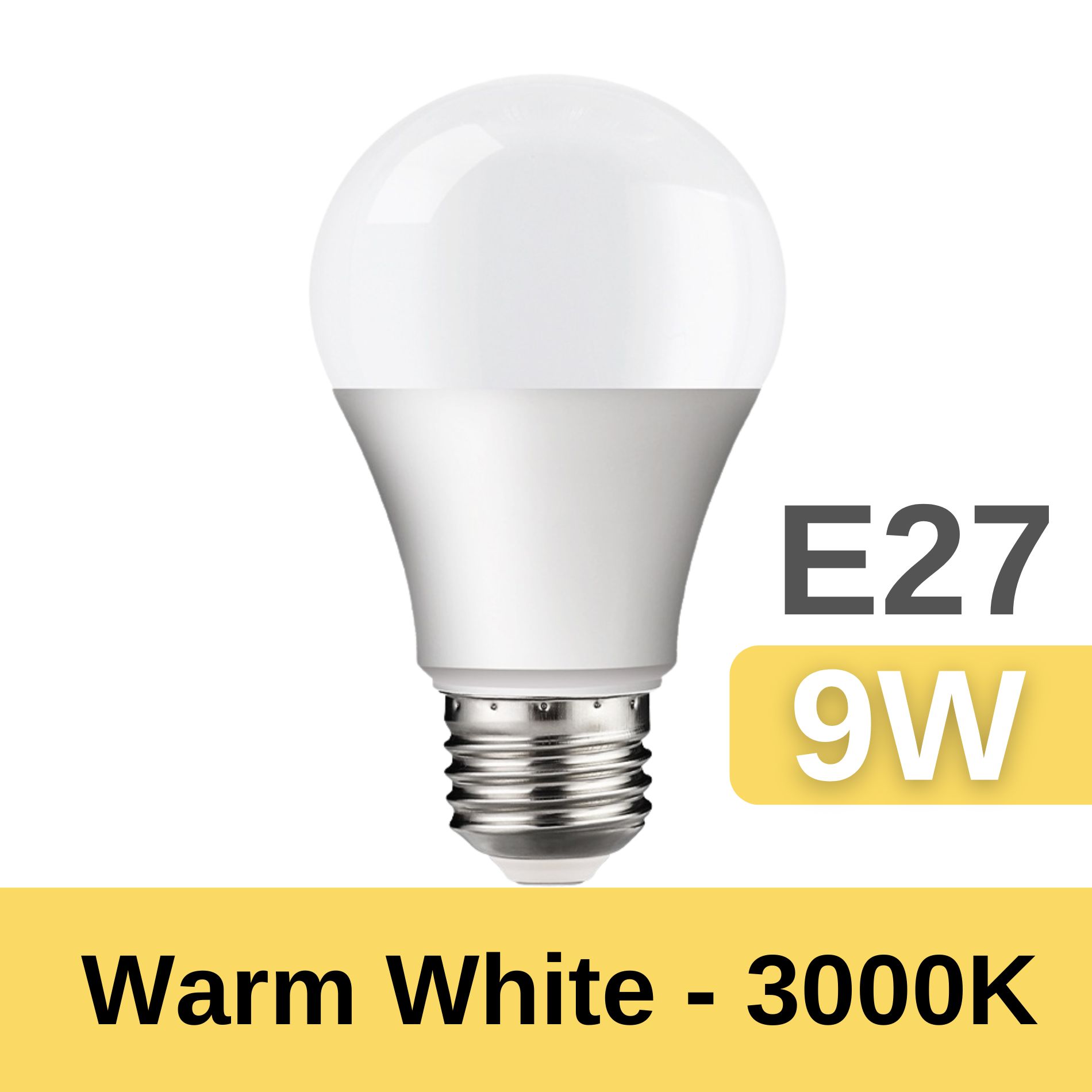 E27 LED Light Bulb Cool Daylight Energy Saving Mentol Lampu ( 3W 5W 7W 9W 12W 15W 18W 25W / 6500K )
