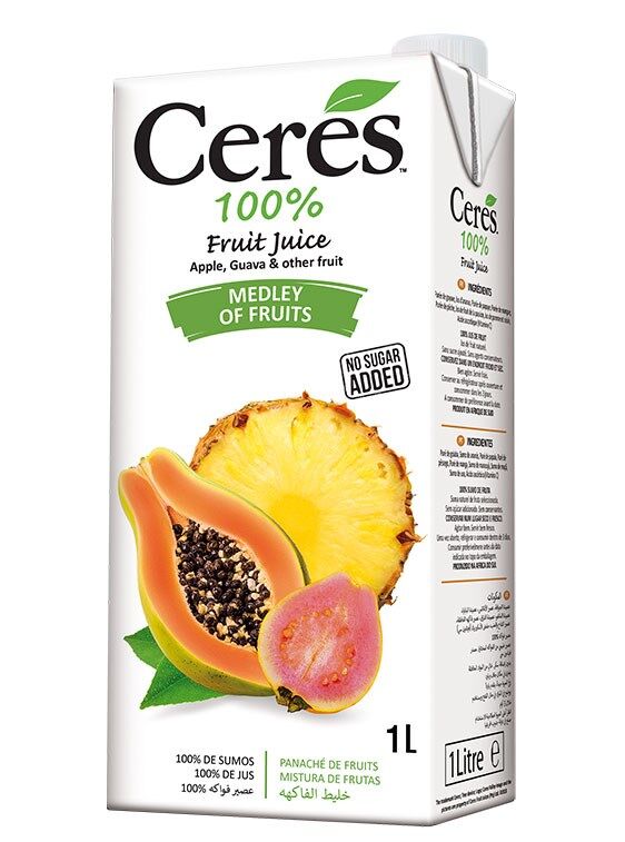 Ceres Medley Of Fruits Juice 1L (Best Before : April\'2022 ?)