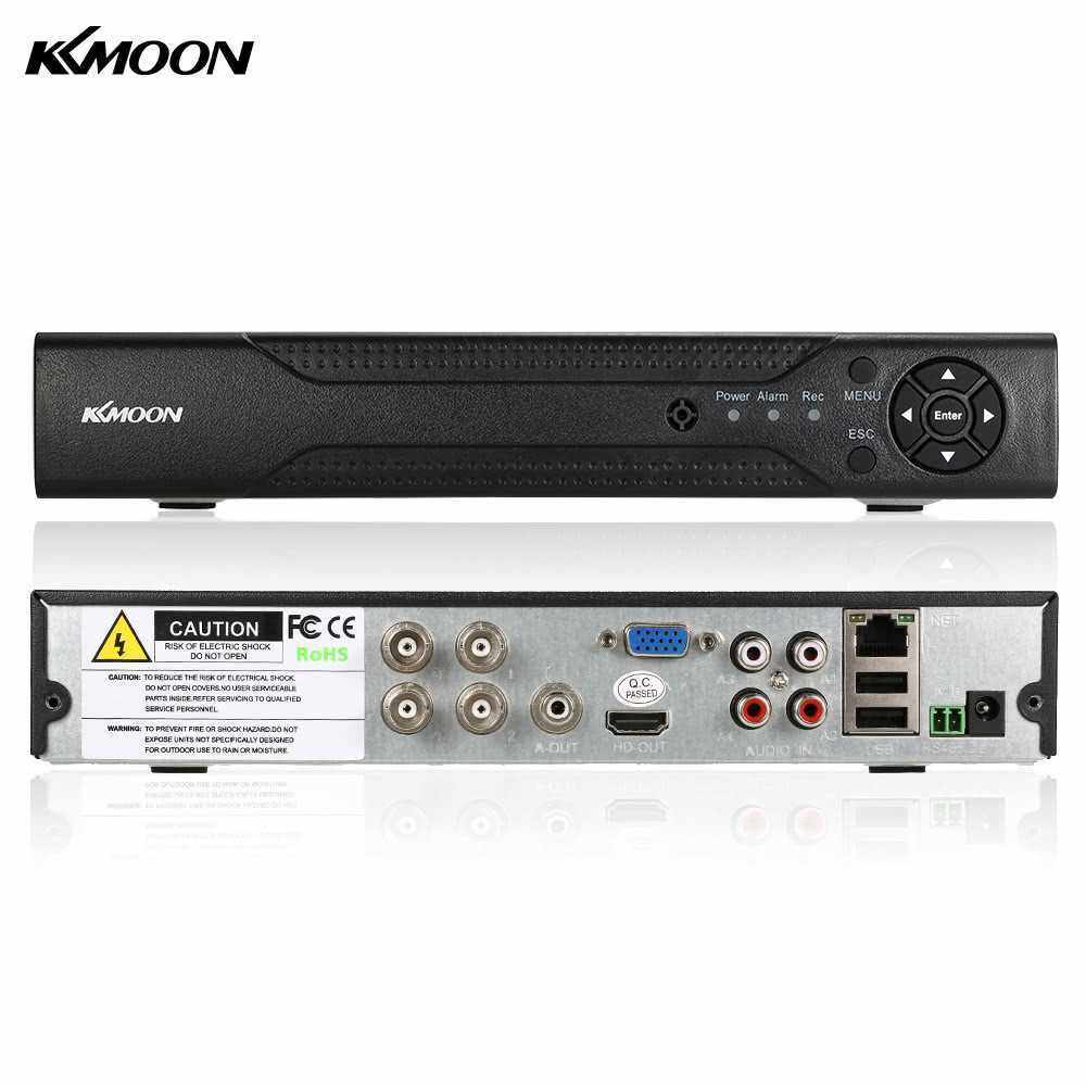 KKmoon 4 Channel 1280*720P CCTV Network DVR H.264 HD Home Security System Alarm Email (Eu)