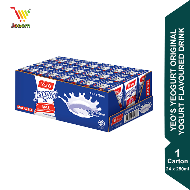 Yeo’s Yeogurt Original Yogurt Flavoured Drink 1 Carton (24 x 250ml) [KL & Selangor Delivery Only]