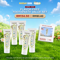 Jack N Jill Flavor-Free Toothpaste Value Set RM134.50 (Worth RM161.40)