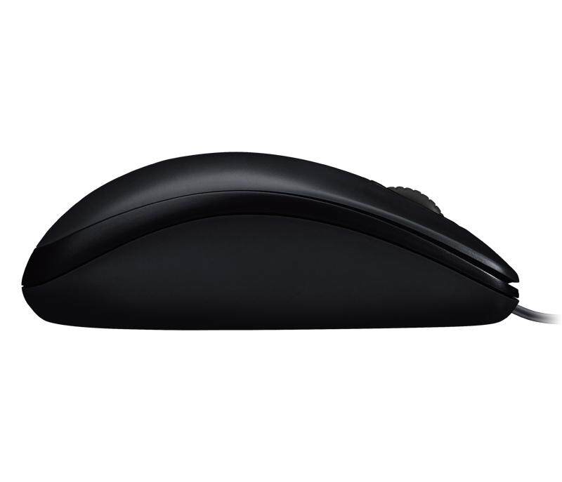 Logitech M100R USB Mouse - Black