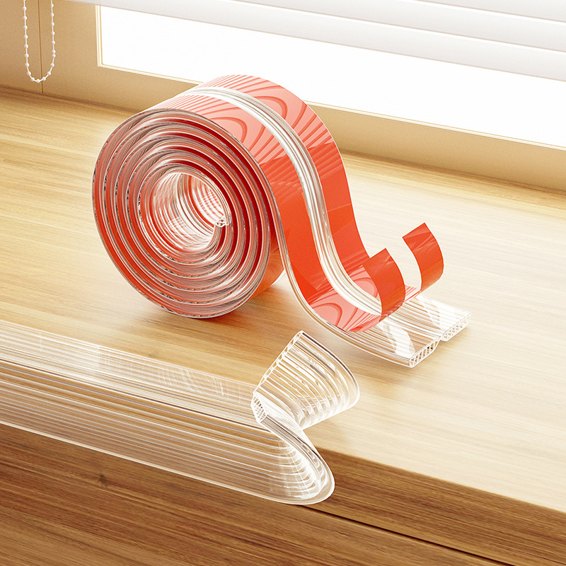 Soft table edge strip Silicone corner protection Child safety Transparent anti-collision strip Wall Corner Protection