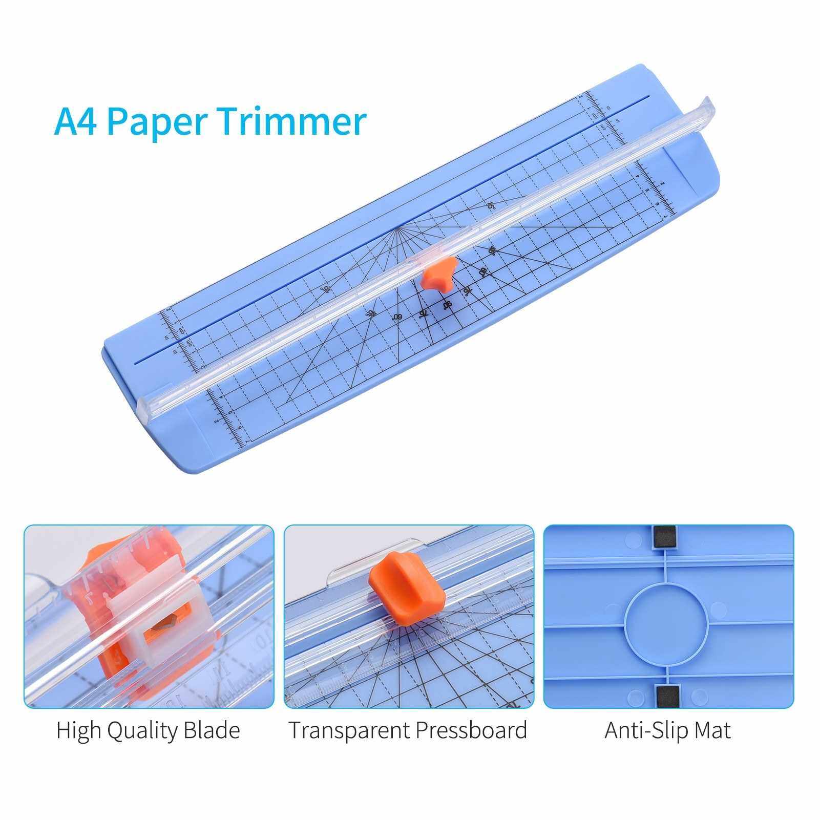 Aibecy Portable Paper Trimmer A4 Size Paper Cutter Cutting Machine 12 ...