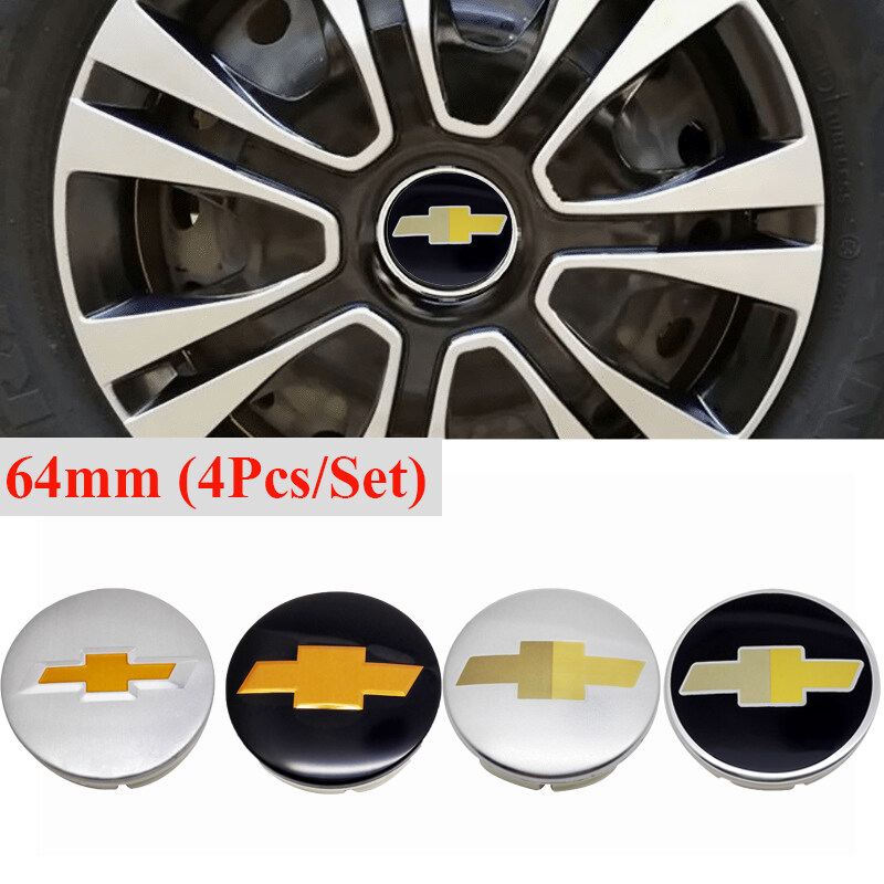 4pcs 68mm Wheel Hub Caps Centre Cover For Chevrolet Cruze Silverado Volt Malibu Epica Aveo