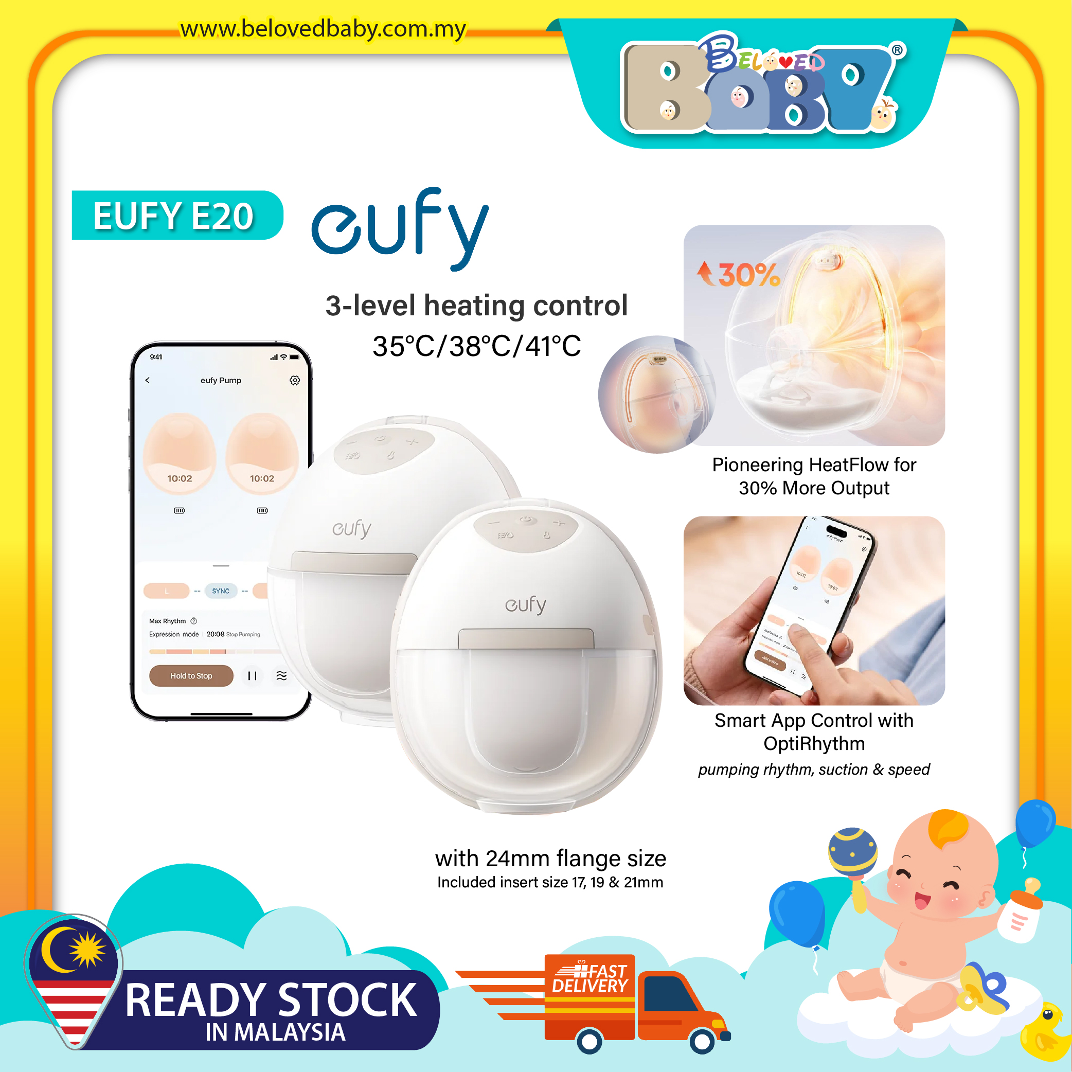 Eufy Wearable Breast Pump E20