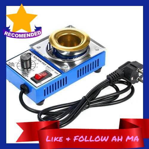 Best Selling 100W 220V 38mm 250g Mini Lead Free Soldering Pot Titanium Coating Stainless Steel Solde