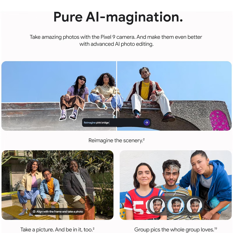 Google Pixel 9/Google Pixel 9A/Google Pixel 9 Pro/Google