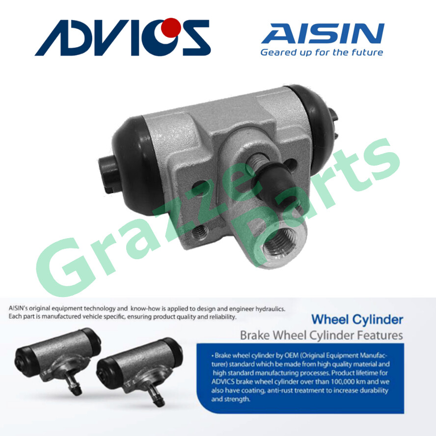 Aisin Advics Brake Pump Wheel Cylinder Rear WCGP135 for Isuzu DMax