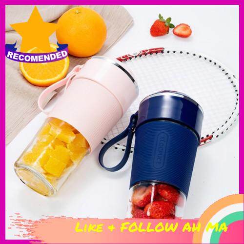 Best Selling [ Local Ready Stock ] Upgraded High Quality 6 Blade USB Portable Electric Juice Waterproof Blender Bottle