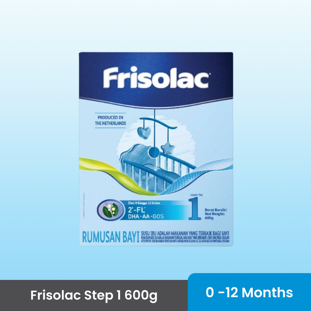 FRISOLAC STEP 1 600G | 0 - 12 Months