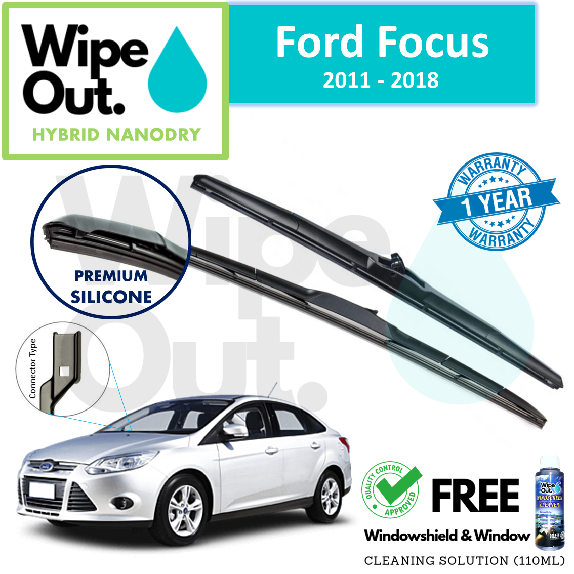 Focus wiper store blades